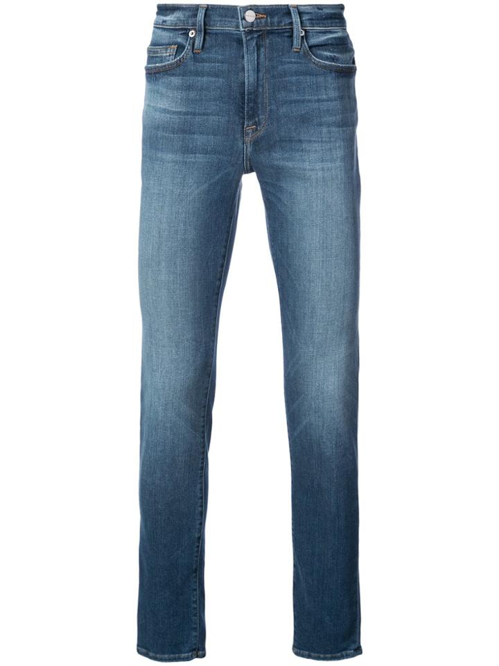 Frame L'homme Skinny Jeans - Blue