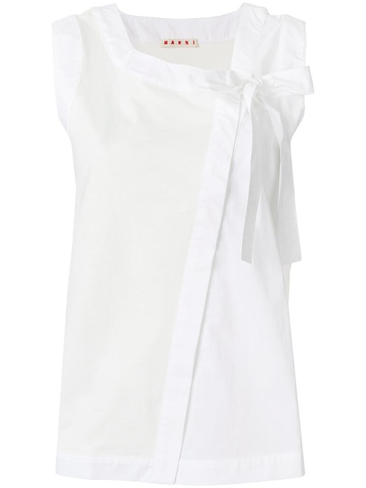 Marni Tie-detail Blouse - White