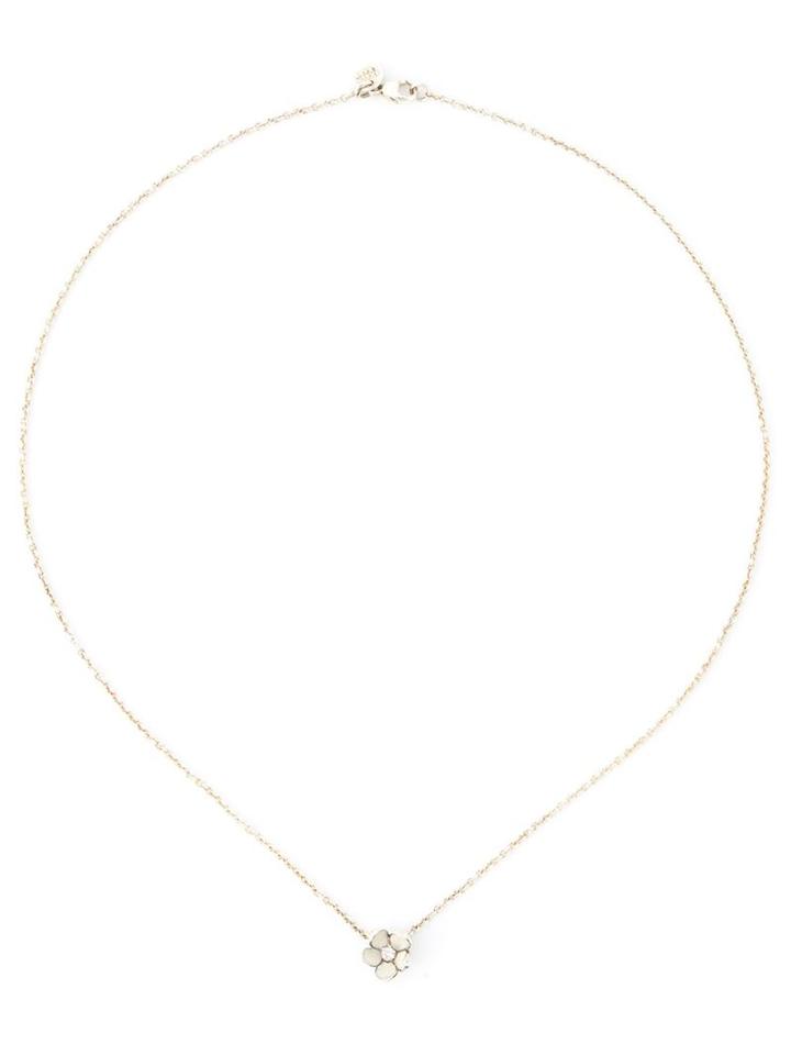 Shaun Leane 'cherry Blossom' Diamond Necklace, Women's, Metallic