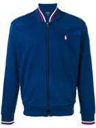 Polo Ralph Lauren Zipped Sports Jacket, Men's, Size: Large, Blue, Cotton