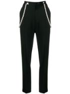 Christopher Kane Crystal Tailored Trouser - Black