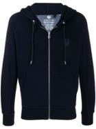 Belstaff Welt Detail Hoodie - Blue