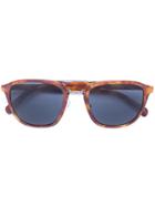 Prada Eyewear Tortoiseshell Square Frame Sunglasses - Nude & Neutrals