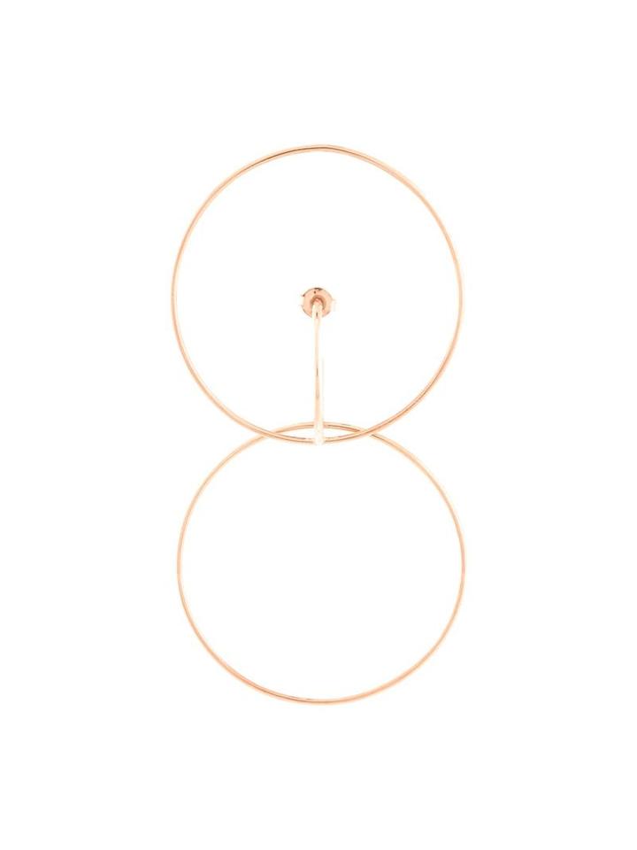 Charlotte Chesnais Hooked Hoops Earrings, Women's, Metallic