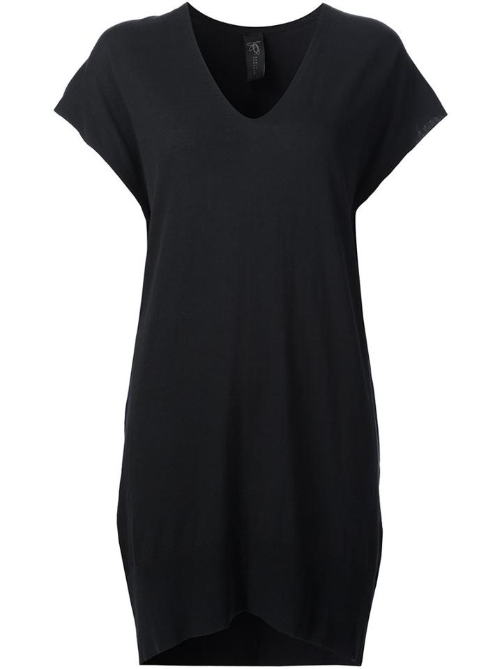 Zero + Maria Cornejo V-neck Longline Top