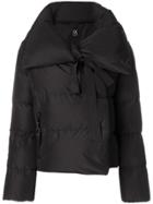 Bacon Cropped Puffer Jacket - Black