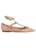 Valentino Garavani Rolling Rockstud Ballerinas
