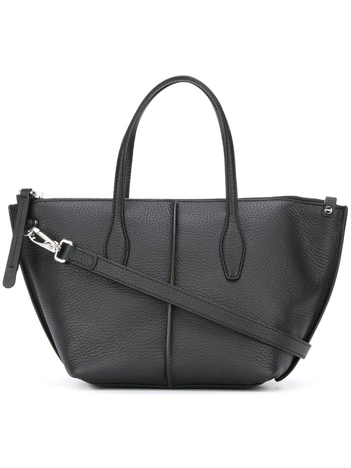 Tod's Top Handle Tote, Women's, Black
