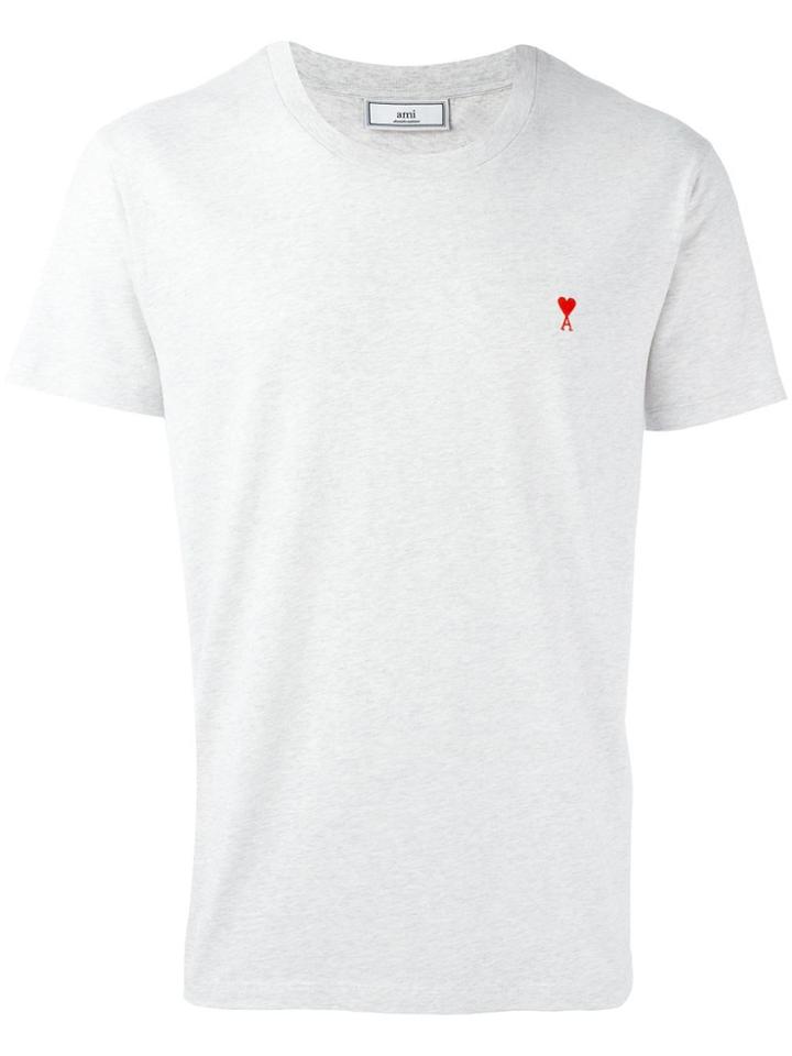 Ami Alexandre Mattiussi Ami De Caur T-shirt - Grey