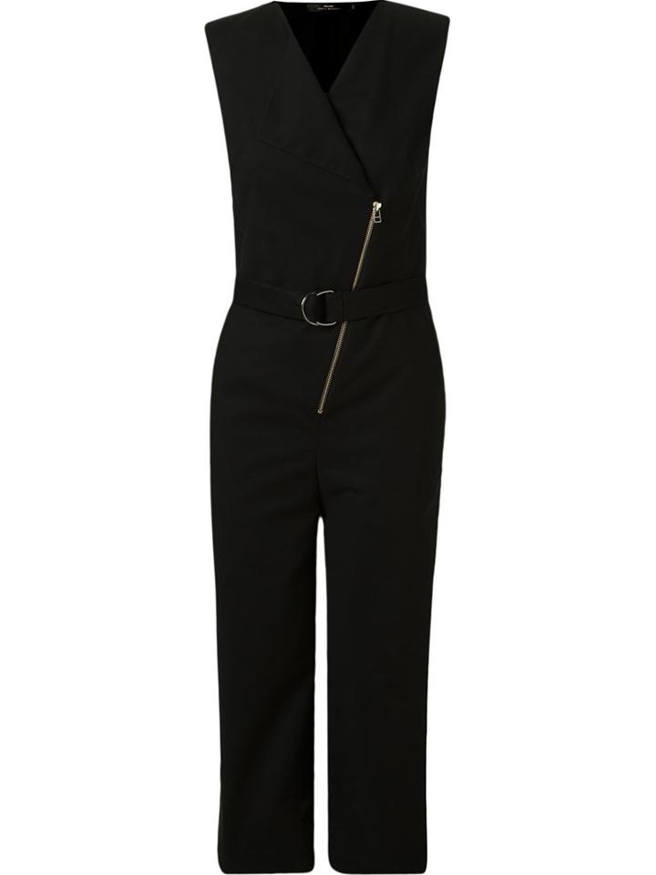 Andrea Marques V-neck Belted Jumpsuit