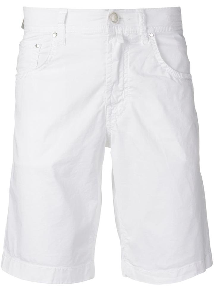 Jacob Cohen Chino Style Shorts - White
