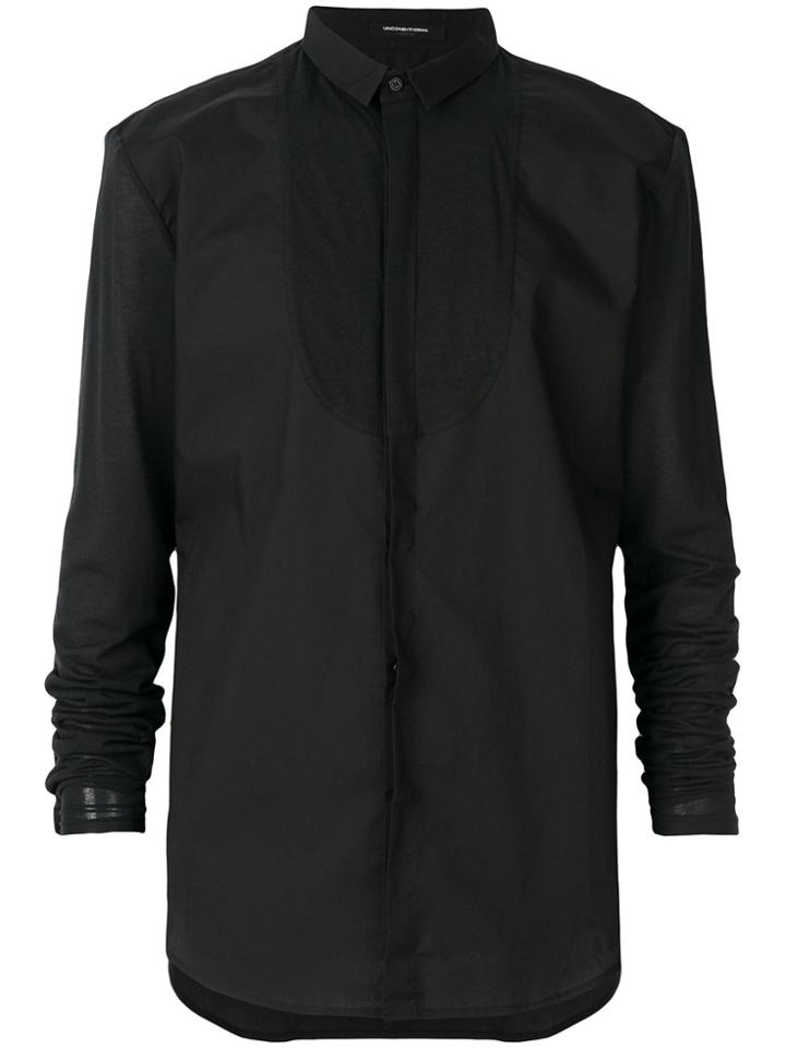 Unconditional Applique Bib Shirt - Black