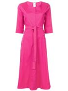 's Max Mara Tie Waist Midi Dress - Pink