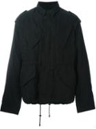 Haider Ackermann - 'umiro' Jacket - Men - Cotton/linen/flax - M, Black, Cotton/linen/flax