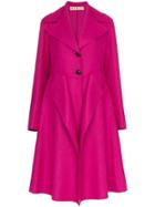 Marni Single-breasted Layered Coat - Pink