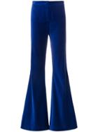 Pinko Torchio Flared Trousers - Blue