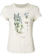 Sonia Rykiel Botanical Print T-shirt - Neutrals