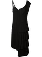 Comme Des Garçons Vintage Asymmetric Slip Dress, Women's, Size: Medium, Black