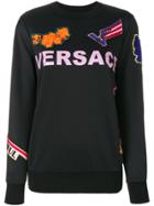 Versace Florage Manifesto Sweatshirt - Black