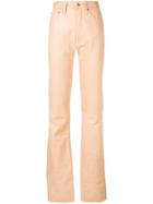 Helmut Lang Straight-leg Trousers - Orange
