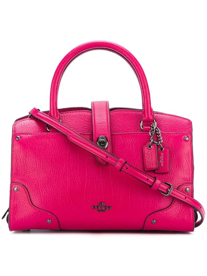 Coach 'mercer' Tote, Women's, Pink/purple
