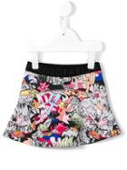 Kenzo Kids Cartoon Print Skirt, Girl's, Size: 12 Yrs