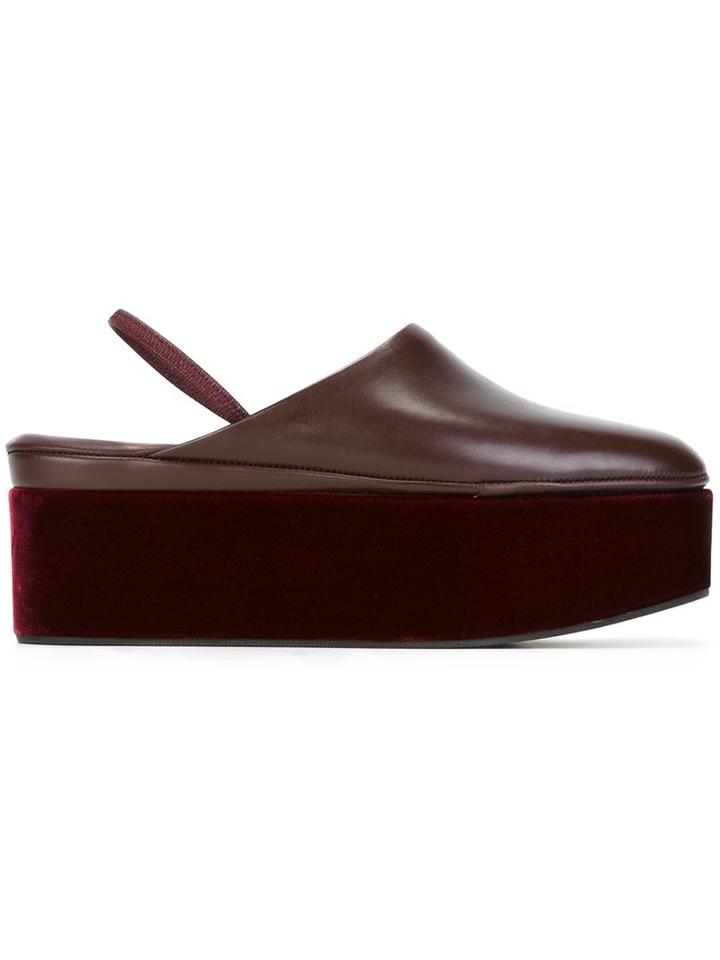 Fendi Flatform Mules