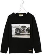 Finger In The Nose Car Print Long Sleeve Top