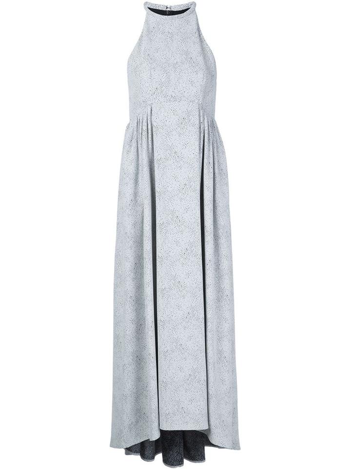 Hellessy Jacquard Halter Dress