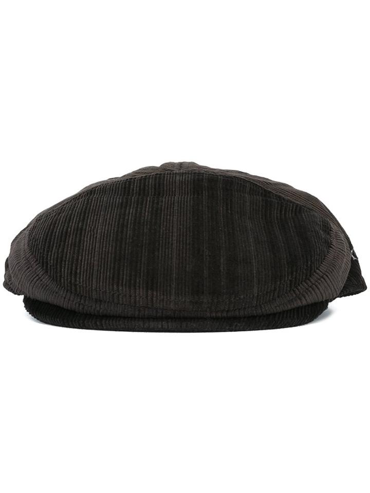 Dolce & Gabbana Velvet Beret, Men's, Size: 59, Black, Acetate/cupro/cotton