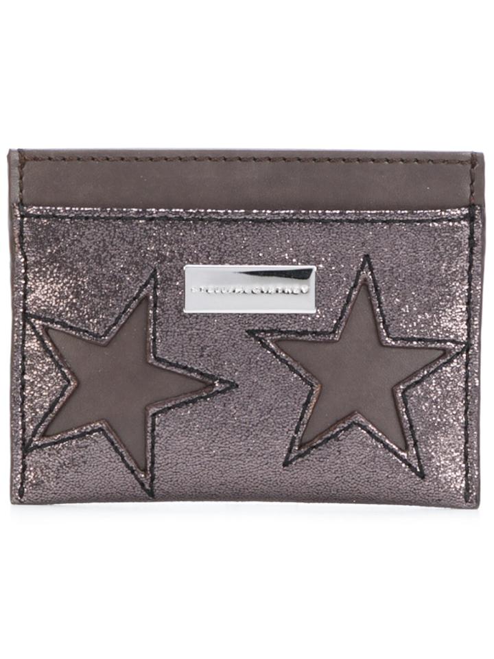 Stella Mccartney Stars Cardholder - Metallic