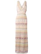 Missoni Zig Zag Dress, Women's, Size: 42, Viscose/cupro/polyester/silk
