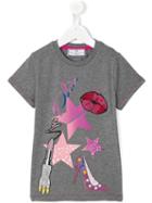 Philipp Plein Kids Atomic T-shirt, Girl's, Size: 12 Yrs, Grey