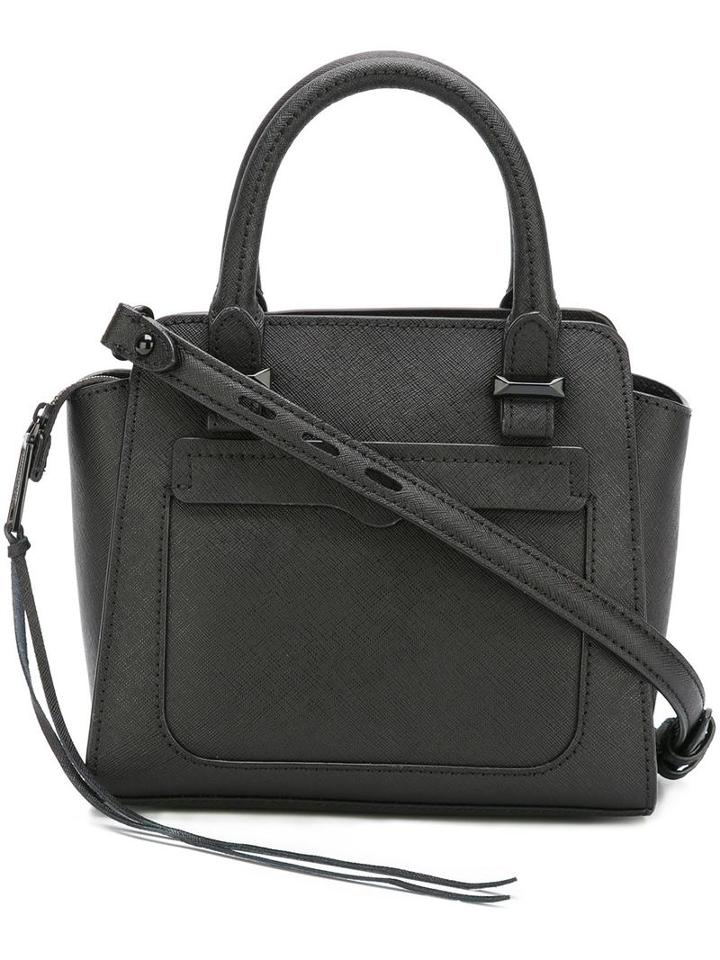 Rebecca Minkoff - Micro 'avery' Tote Bag - Women - Calf Leather - One Size, Women's, Black, Calf Leather