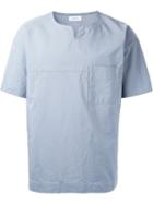 En Route - Chest Pocket T-shirt - Men - Cotton - 2, Grey, Cotton