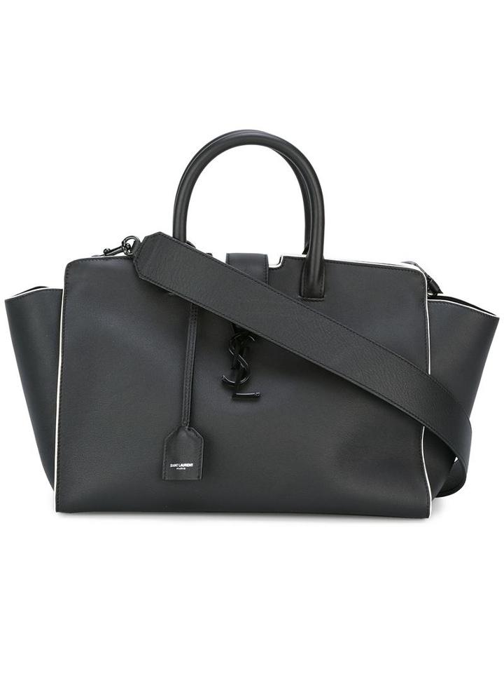 Saint Laurent Small 'monogram Downtown Cabas' Tote, Women's, Calf Leather