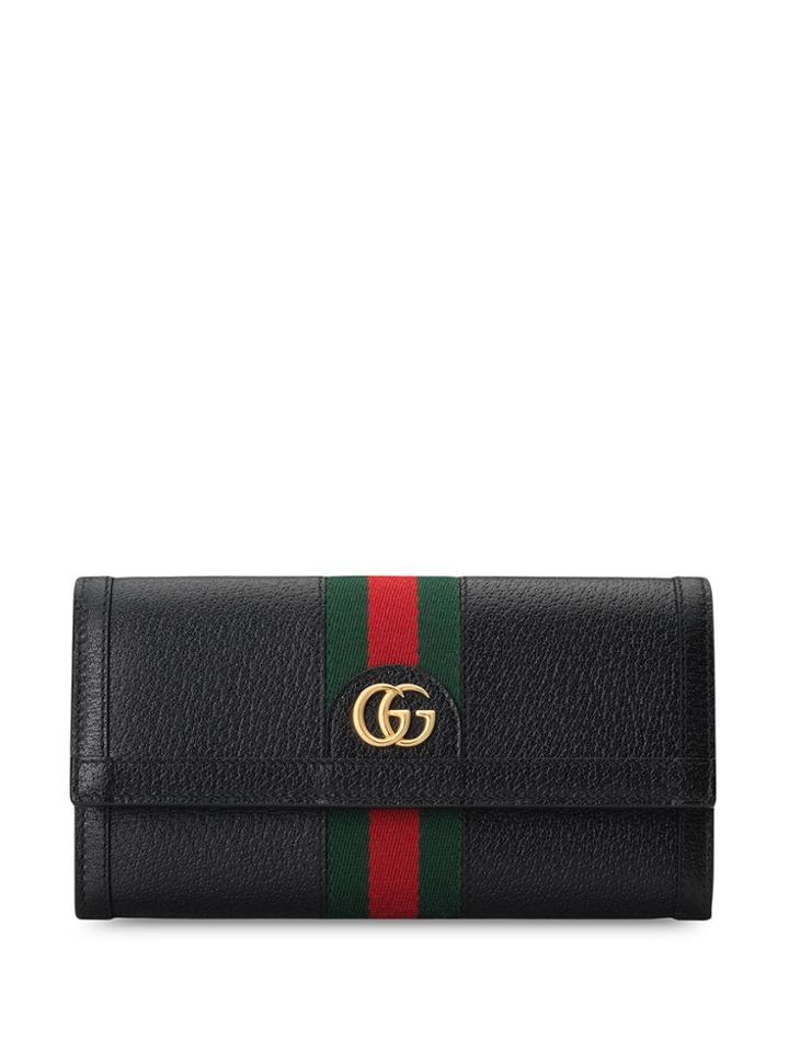 Gucci Ophidia Gg Continental Wallet - Black