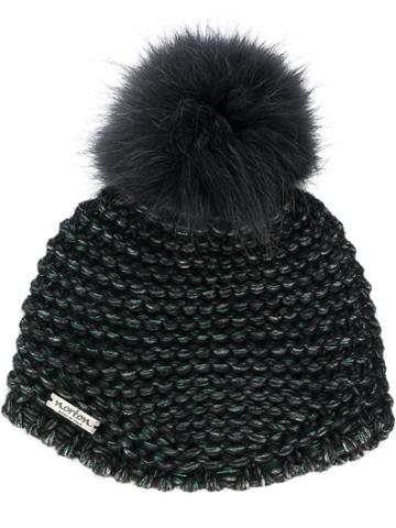 Norton Pompom Beanie - Black
