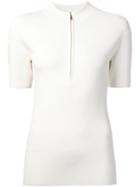 Jason Wu Zip Neckline Knitted Top