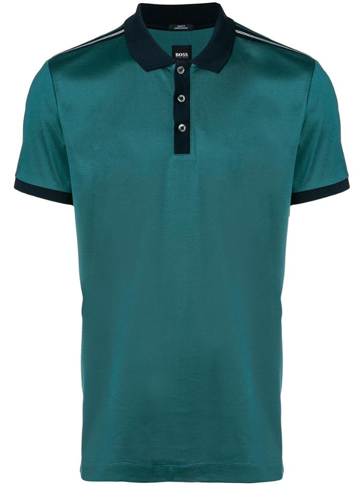 Boss Hugo Boss Jersey Polo Shirt - Green