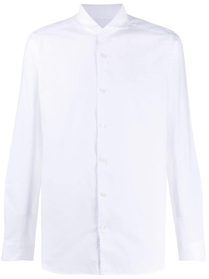 Al Duca D'aosta 1902 Barba Long-sleeved Shirt - White