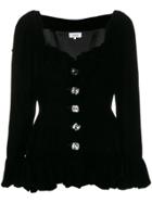 Yves Saint Laurent Vintage Buttoned Blouse - Black
