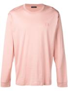 Acne Studios Long Sleeve T-shirt - Pink