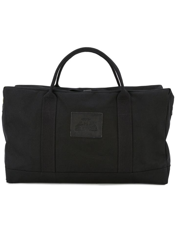 Junya Watanabe Comme Des Garçons Man Top Handle Holdall Bag, Men's, Black, Cotton