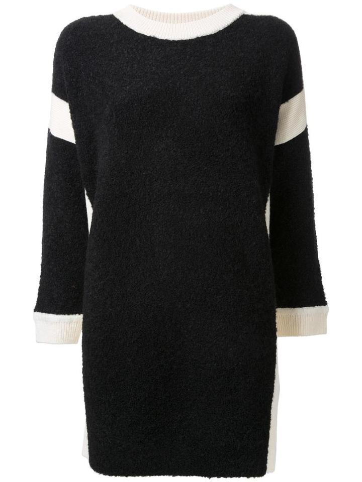 Theatre Products Longsleeved Knit Dress, Women's, Black, Wool/acrylic/nylon/alpaca