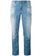 Diesel - Cropped Jeans - Women - Cotton/spandex/elastane - 26, Blue, Cotton/spandex/elastane