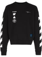 Off-white Painting Graphic Sweatshirt - Black