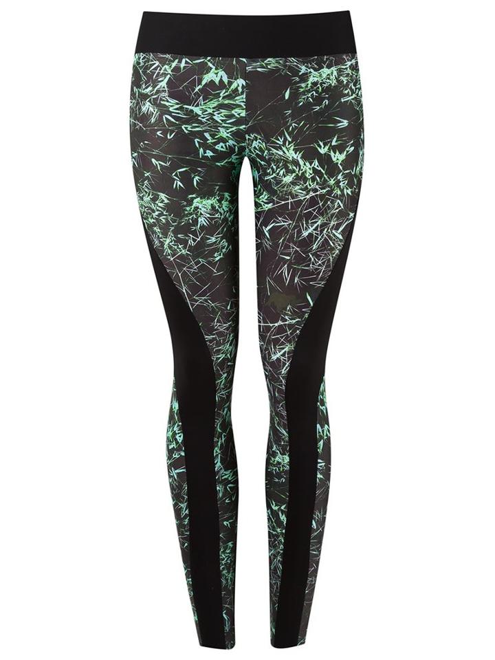 Lygia & Nanny Printed Leggings, Women's, Size: 38, Black, Polyamide/spandex/elastane