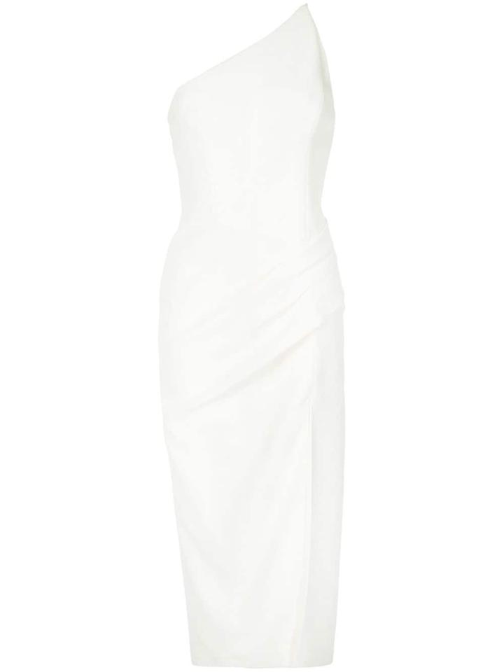 Manning Cartell One-shoulder Fitted Dress - White
