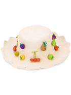 Mercedes Salazar - Fruit Straw Hat - Men - Straw - One Size, Nude/neutrals, Straw